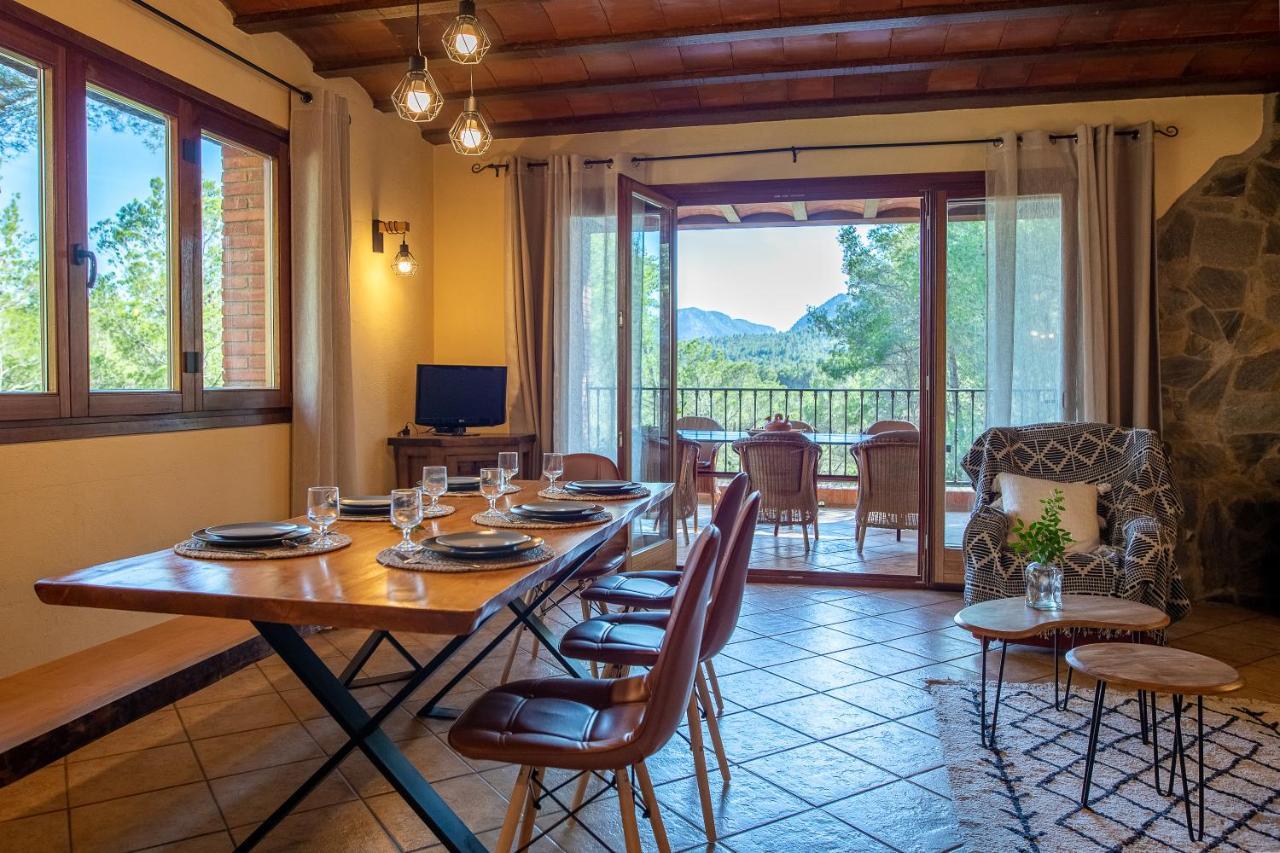 Aldeamia, Cozy Villa For 8 People, Pool, Mountain View, Beach At 8 Min Vilanova de Escornalbou Exteriér fotografie